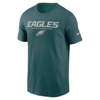 Philadelphia Eagles Sideline Team Issue Men's Nike Dri-FIT NFL T